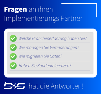 Fragen an ihren Implementierungs Partner